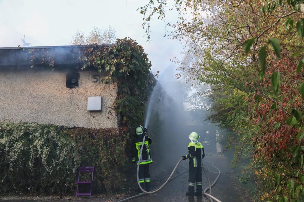 Großbrand im Kreis Bamberg: Wohnhaus steht in Flammen