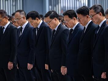 Nach Brand in Hongkong