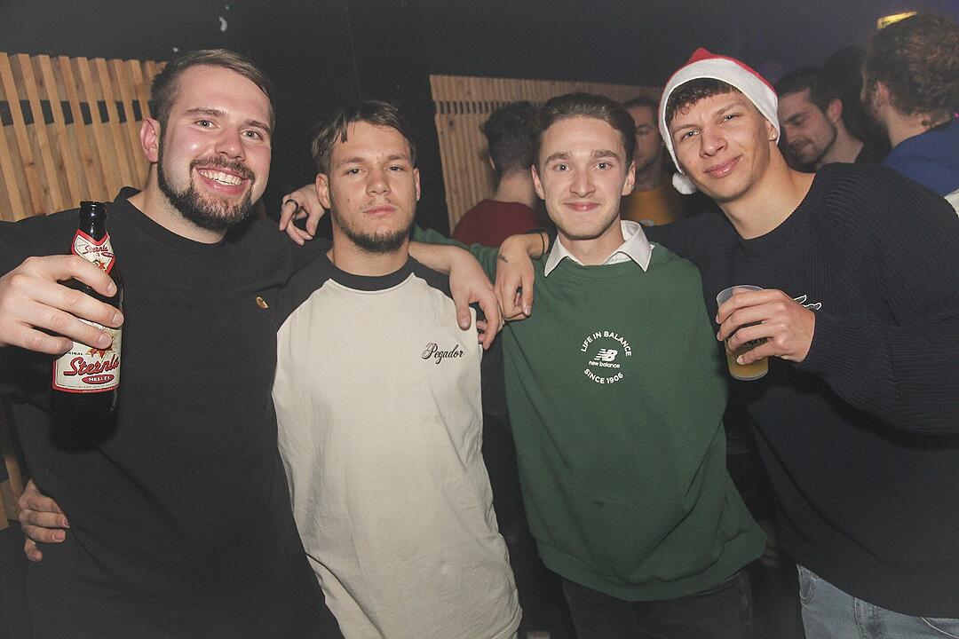 Partystimmung an Heiligabend