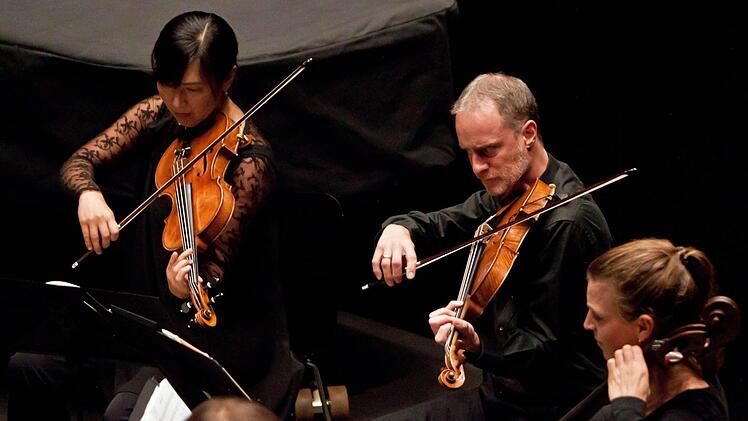 Ein Streichsextett aus Mitgliedern der Bamberger Symphoniker beeindruckte beim Gastspiel in Coburg. Foto: Jochen Berger