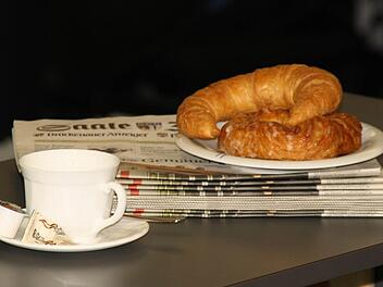 Die Saale-Zeitung lädt Leser zum Redaktionsfrühstück ein.  Foto: Paul Ziegler