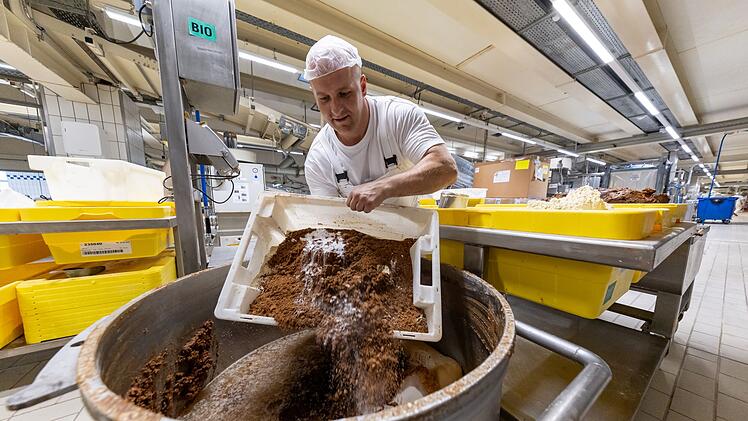 Lebkuchen-Produktion