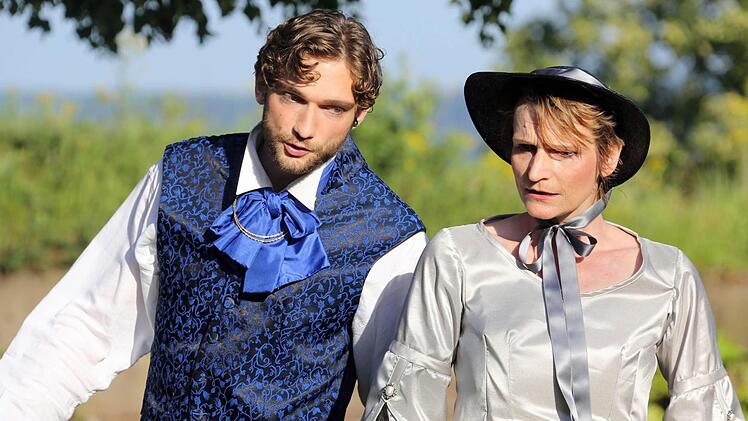 Maurice Ittershagen (Karl) mit  Oda Gräbner (Therese)