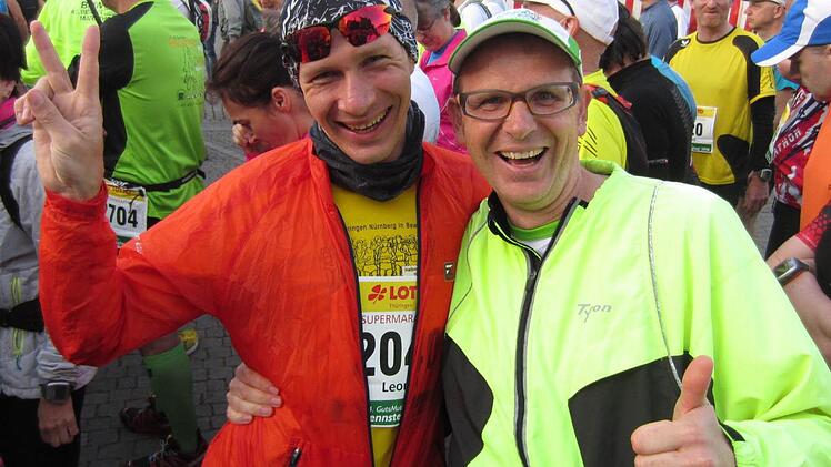 Leon Terentiv (links) und Johannes Nützel haben es geschafft.