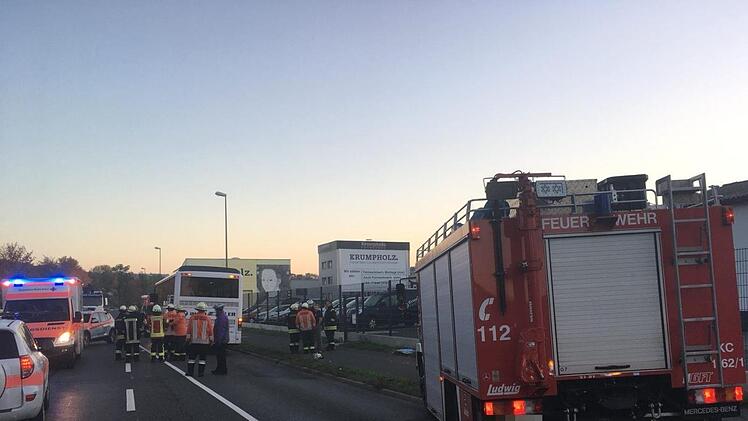 Ein achtjähriges Schulkind wurde in Kronach  bei einem Unfall mit einem Bus schwer verletzt. Foto: Freiwillige Feuerwehr Kronach