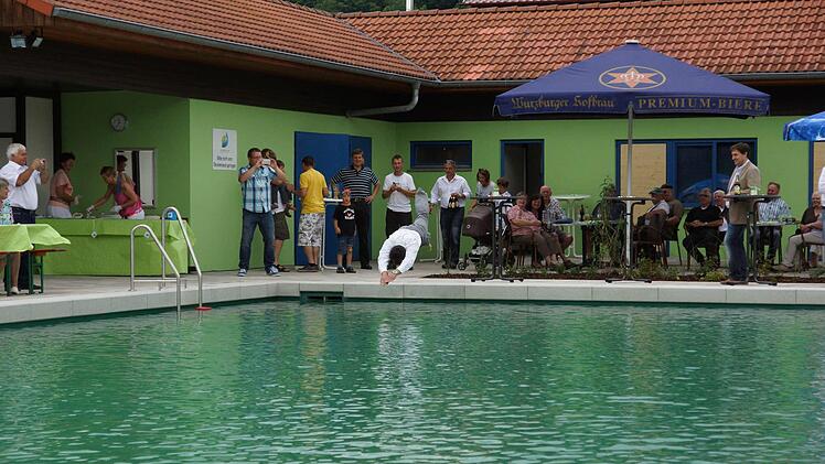 Eröffnung Naturbad Aura