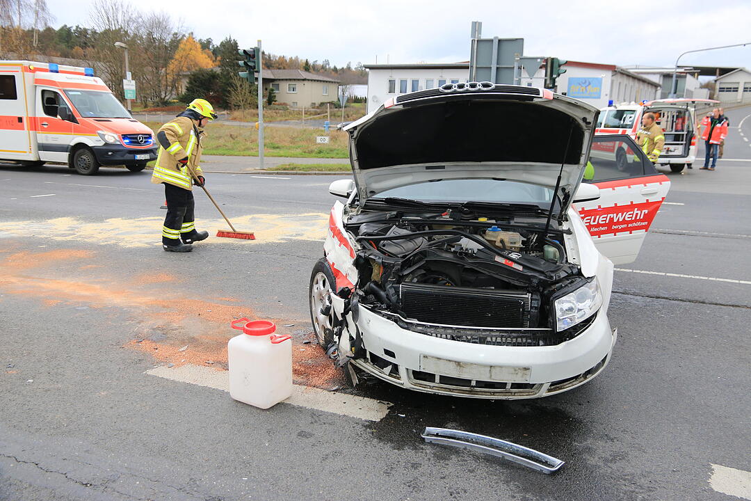 Zusammenstoß in Sonnefeld