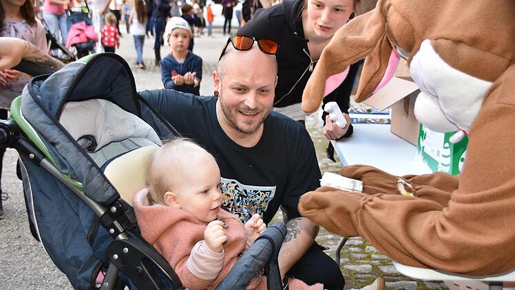 Osteraktion der Freunde der Plassenburg Foto: Uschi Prawitz