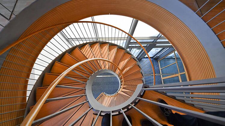 Die Treppe, ein Blickfang für sichFoto: Ronald Rinklef