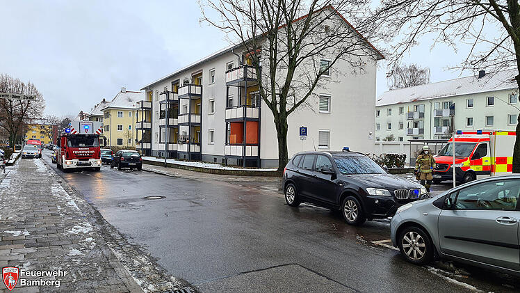 Bamberg: Brand in Wohnhaus