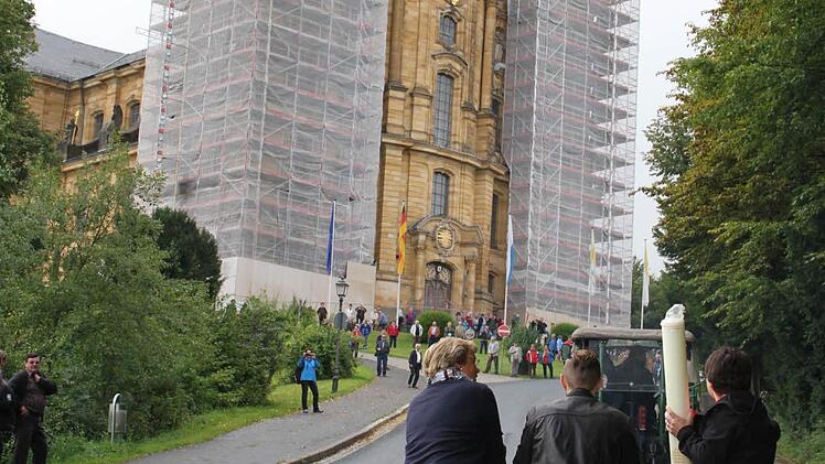Auf dem Weg zur Basilika