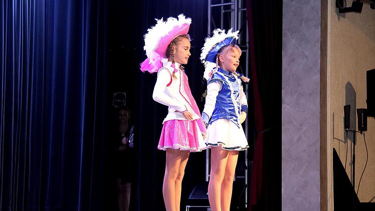 Tanzmariechen in atmen durch.