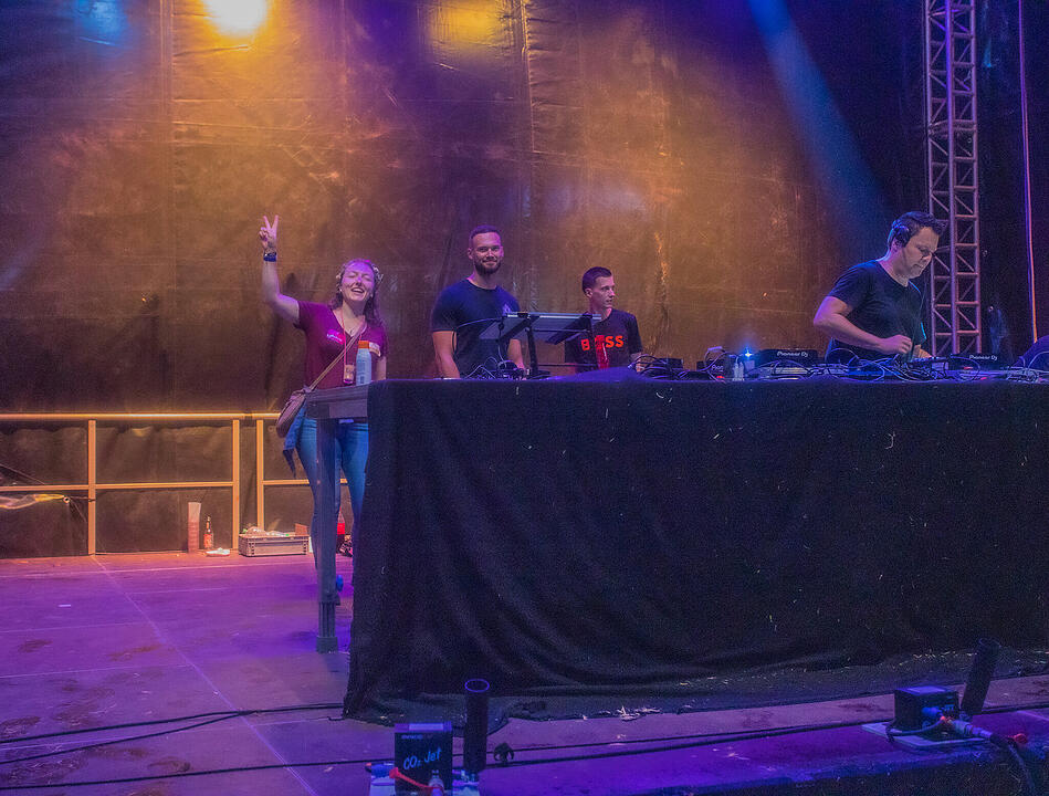 DJ El Mar sorgte für Stimmung.