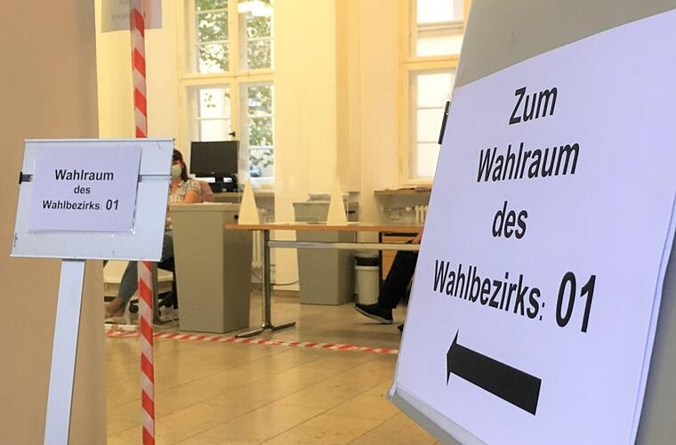 Wahlplakate zur Kommunalwahl in Bamberg: Bei Verstößen droht Bußgeld