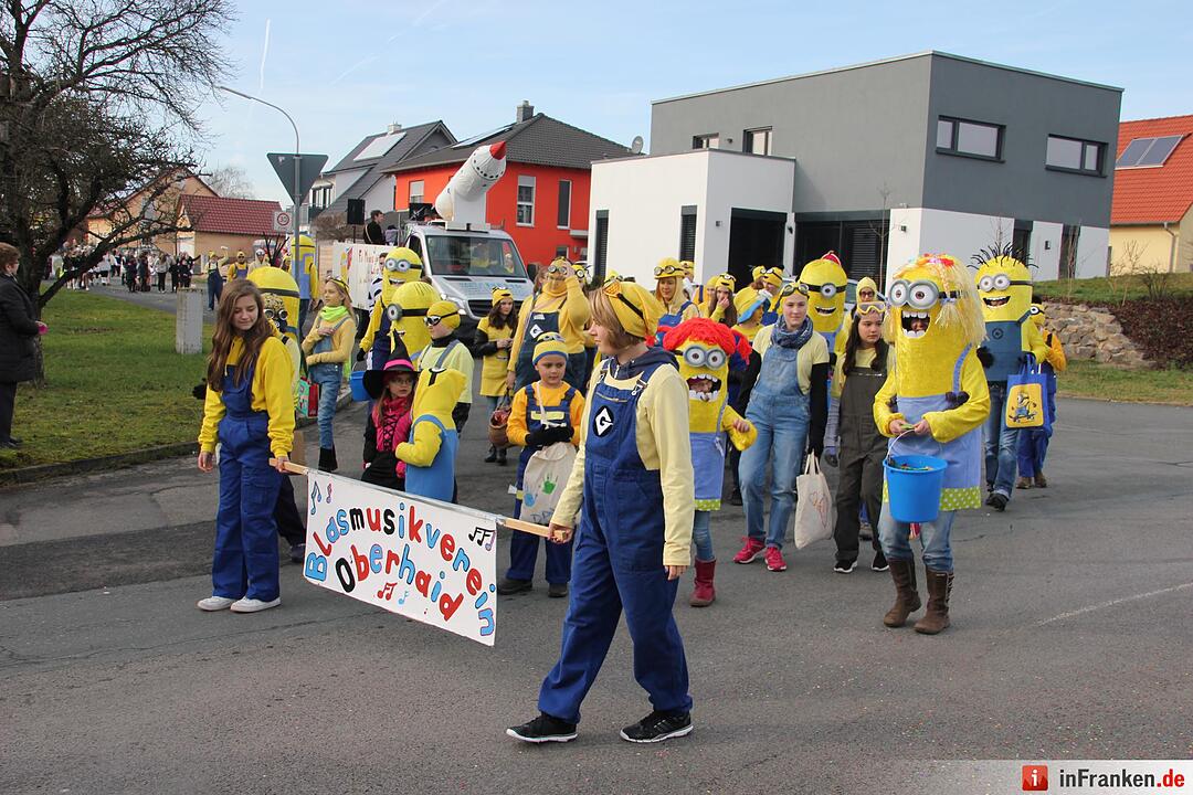 Faschingszug Oberhaid 2016