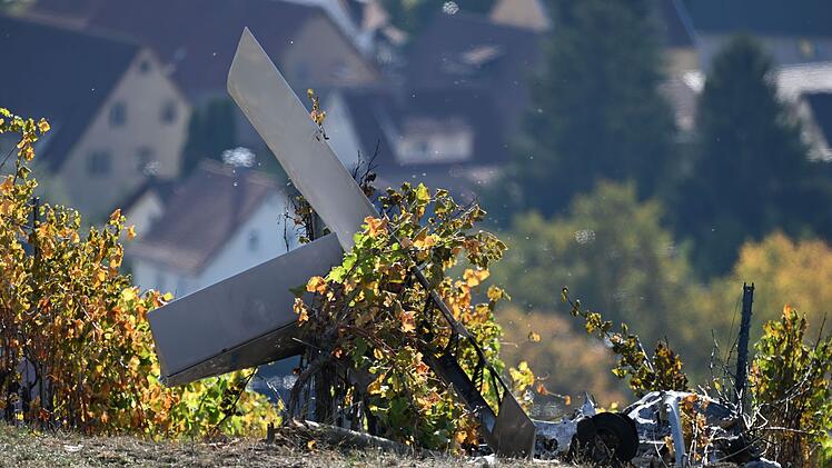 Kleinflugzeug im Landkreis Heilbronn abgest&uuml;rzt