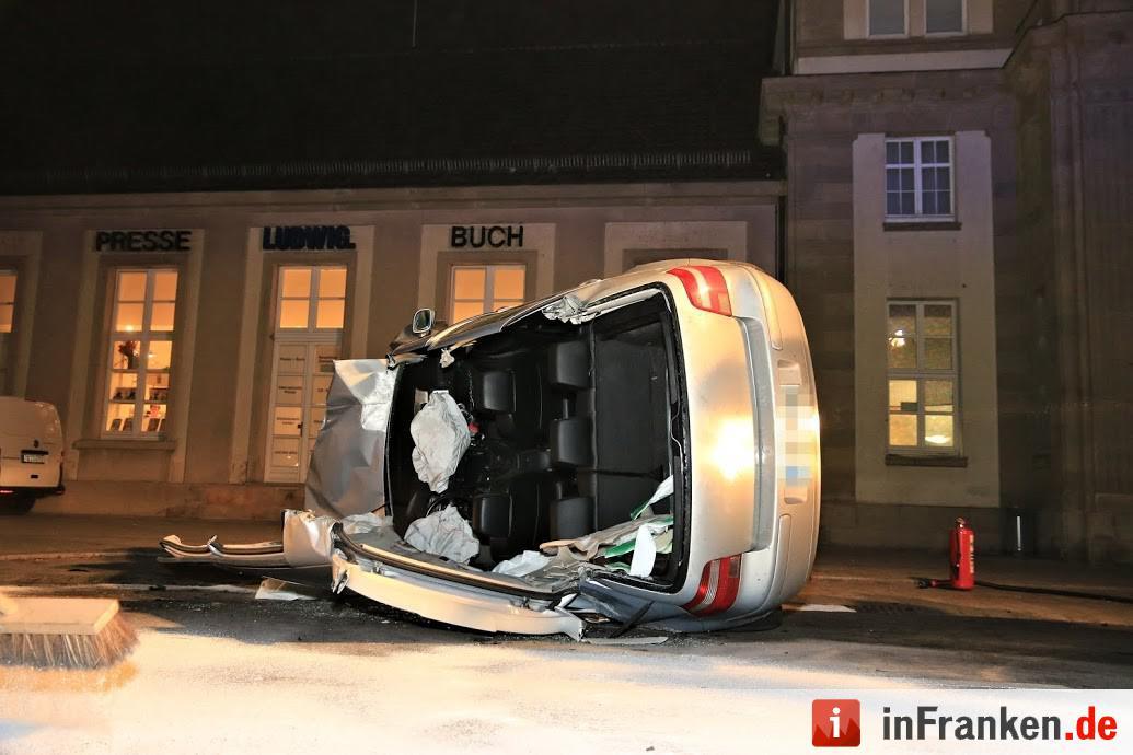 Verkehrsunfall an Coburger Bahnhof