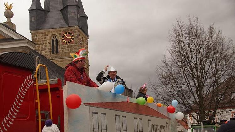 Faschingsumzug in Memmelsdorf Foto: Joseph Beck