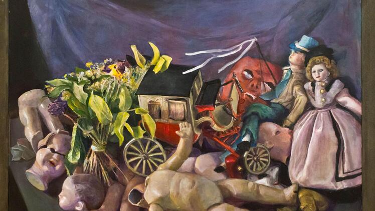 Gudrun Brüne: Stillleben mit Kutsche, 2009Foto: Jochen Berger