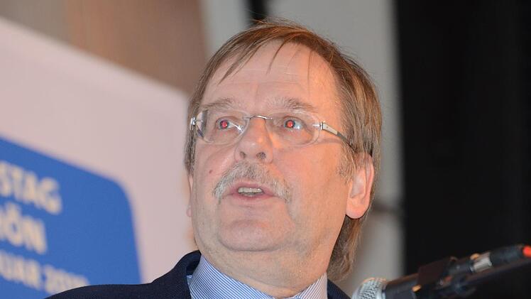 Betonte in seiner Grundsatzrede den hohen Wert des Amateurfußballs: BFV-Präsident Dr. Rainer Koch.Jürgen Schmitt
