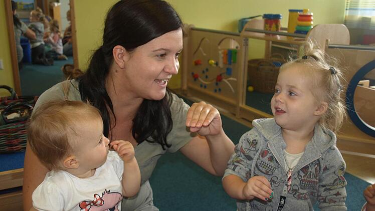 Bei den "Spirken" in der Tagesstätte gibt es jetzt eine Gruppe für Kinder unter drei Jahren. Foto: Stefan Geiger