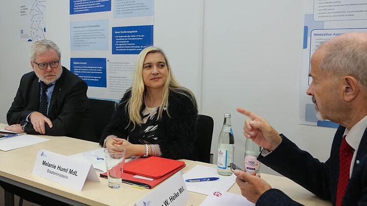 Zu Besuch bei der Virtuellen Hochschule Bayern. Foto: Barbara Herbst