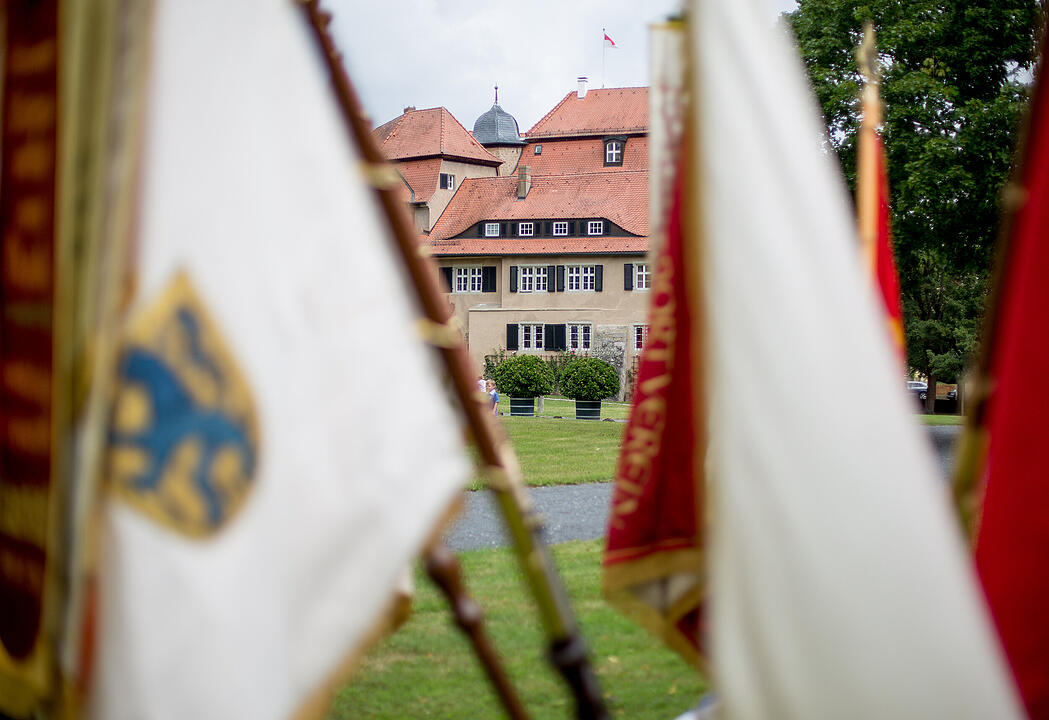 Heimf&uuml;hrung der Braut des F&uuml;rsten Castell-R&uuml;denhausen