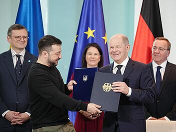 Scholz trifft Selenskyj
