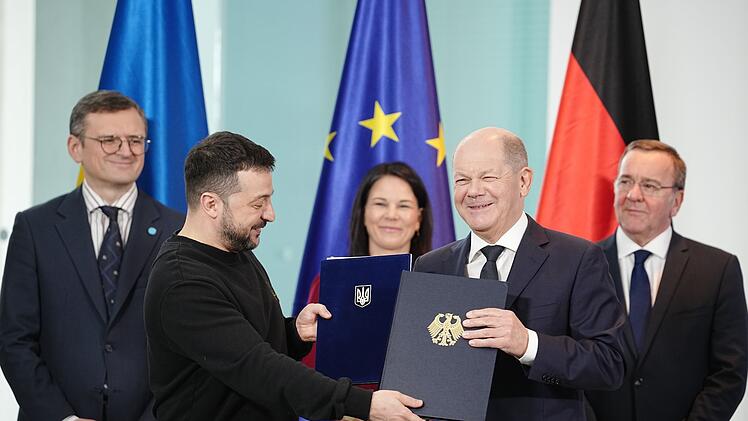 Scholz trifft Selenskyj