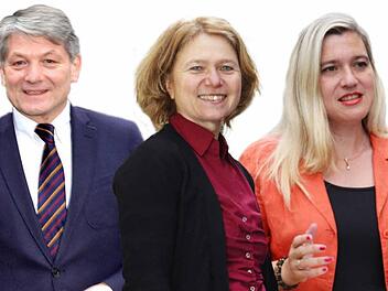 Gute Aussichten auf die beiden Direktmandate für Bamberg werden den Bewerbern der CSU, Heinrich Rudrof und Melanie Huml (r.),eingeräumt. Über die Liste könnte Ursula Sowa (Grüne) der Sprung in den Landtag gelingen.