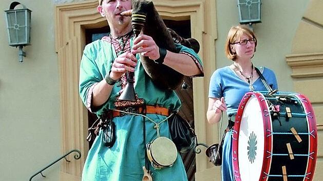 Auch mittelalterliche Musik wird passend zum historischen Flair wieder zu h&ouml;ren sein. Foto: Mario Dceller