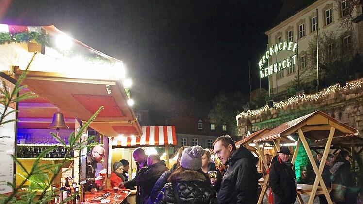 Für die Kronacher Weihnacht (hier ein Archivbild) laufen die Vorbereitungen auf Hochtouren.