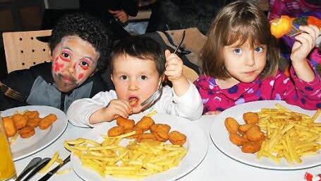 So ein Kinderfasching macht ganz schon hungrig.