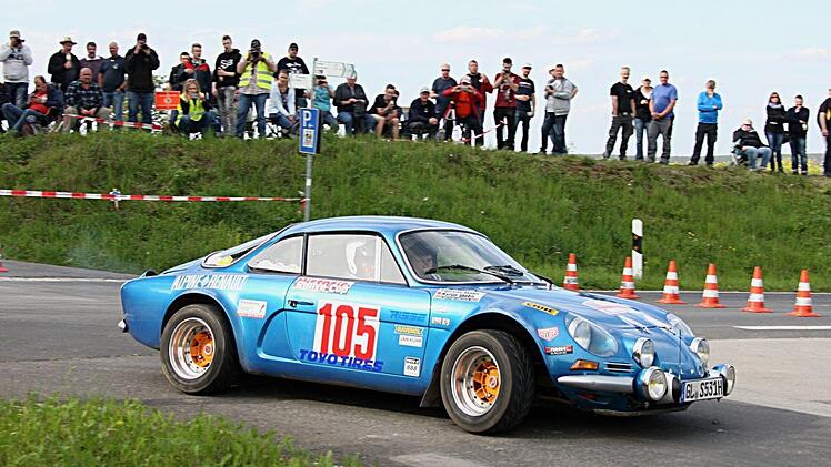 Ein Traum von einer Legende: Der Renault Alpine A110 gewann in früheren Jahren mehr als einmal die renommierte Rallye Monte Carlo.