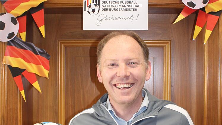 Kitzingen: OB Stefan Güntner bei Bürgermeister-EM dabei - "Träumt man als Kind"