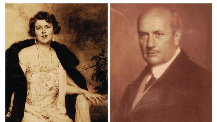 Walter von Pannwitz und seine zweite Frau Catalina. Repro: privat