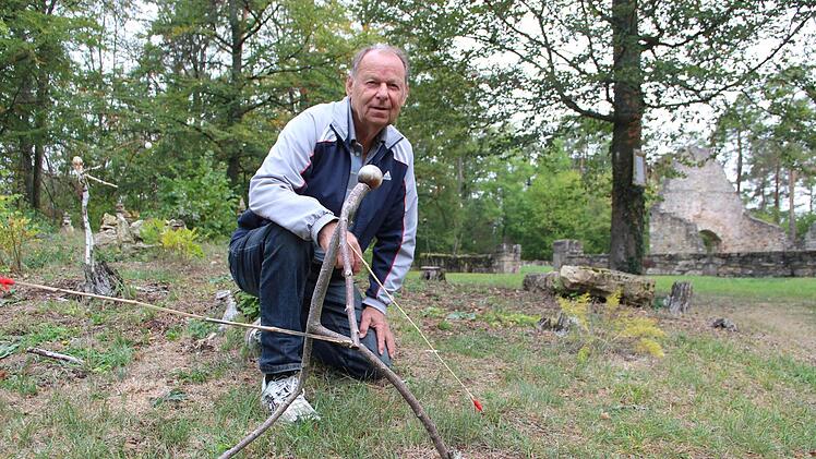 Helmut Rittmeyer schuf auch diesen Sportler.