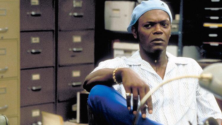 Samuel L. Jackson verkörpert in "Jackie Brown" den Waffenhändler Ordell.