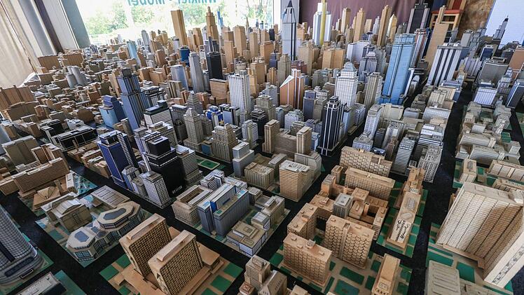 Das Mini-New York von Karl Sperber. Foto: Merzbach/News5