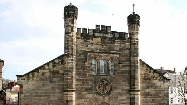 Die Coburger Reithalle. Hier feiert das Projekt "Die Residenzler" am 5. April 2013 Premiere.Foto: Jochen Berger