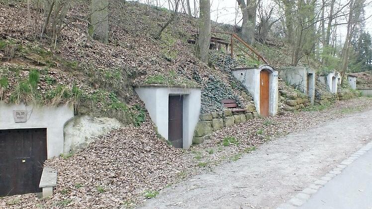 In solchen Kellern, wie hier in Steppach, suchten die Bewohner Schutz vor Luftangriffen.  Foto: Manfred Welker