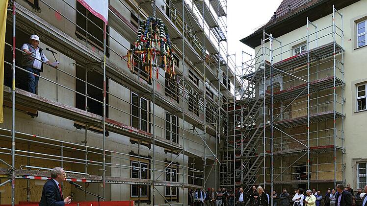 Richtfest Rathausbaustelle Herzogenaurach