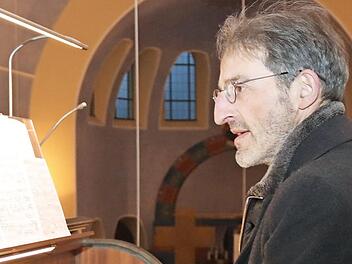 Konrad Klek war begeistert von der Strebel-Orgel. Foto: J. Blum