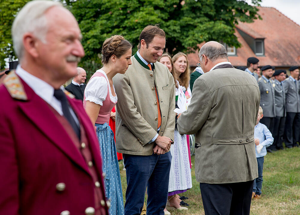 Heimf&uuml;hrung der Braut des F&uuml;rsten Castell-R&uuml;denhausen