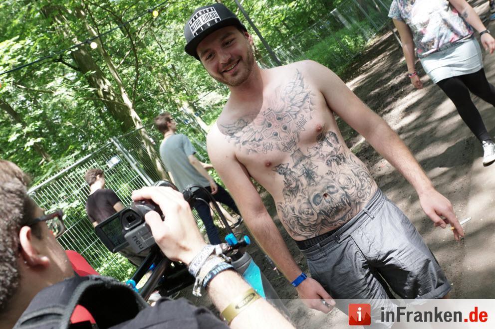 Rock im Park 2016 - Zeltplatz am Samstag