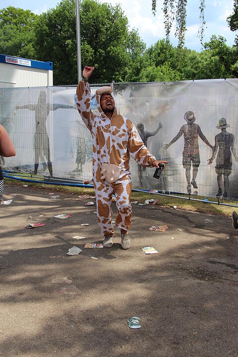 Die krassesten Outfits bei Rock im Park 2017