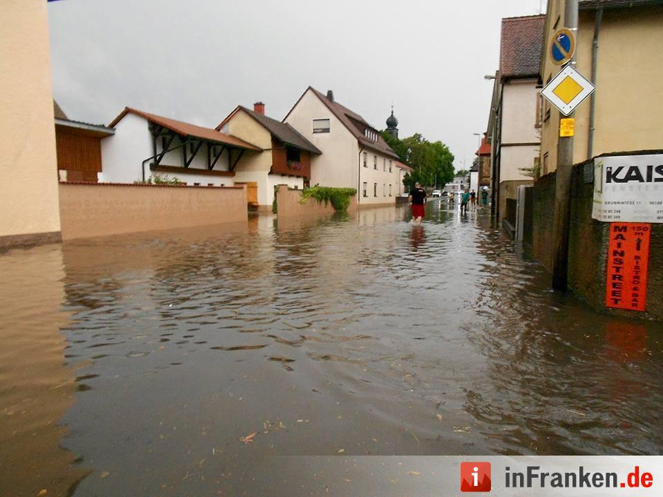 Gewitter in Franken am Mittwoch
