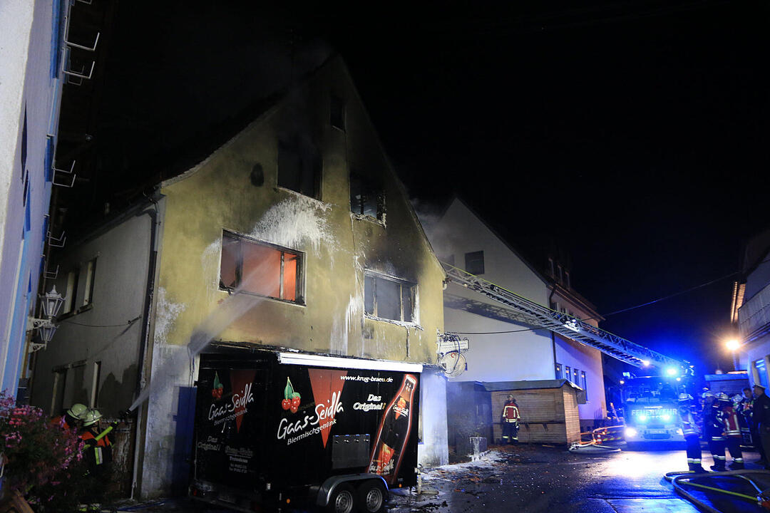 Asylunterkunft in Gößweinstein brennt
