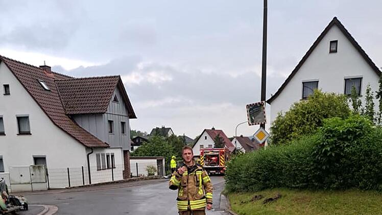 Großheirath: Feuerwehr bei Überflutung am Limit - Beschwerden machen fassungslos