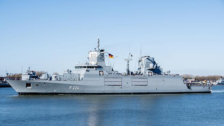 Ankunft der Fregatte &laquo;Sachsen-Anhalt&raquo;